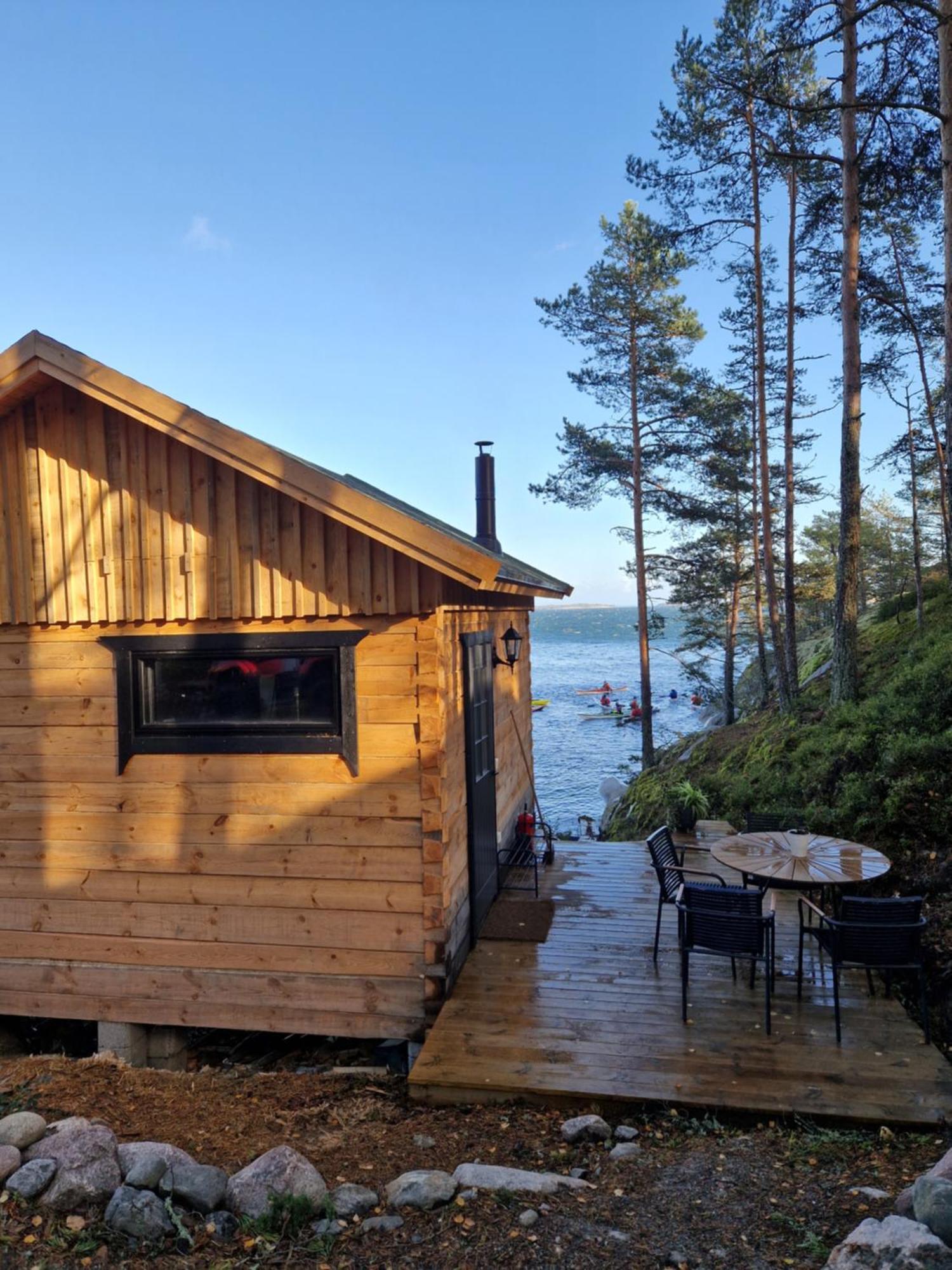 Braennskaer Cottages & Glamping パルガス エクステリア 写真